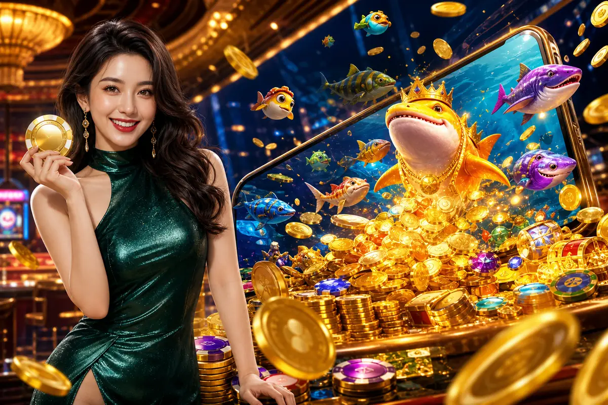 luck555 Casino meja live baccarat dealer langsung